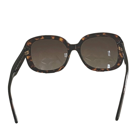 BURBERRY Women\'s Oversized Square Tortoiseshell Sunglasses B4259 Brown Black main image 7